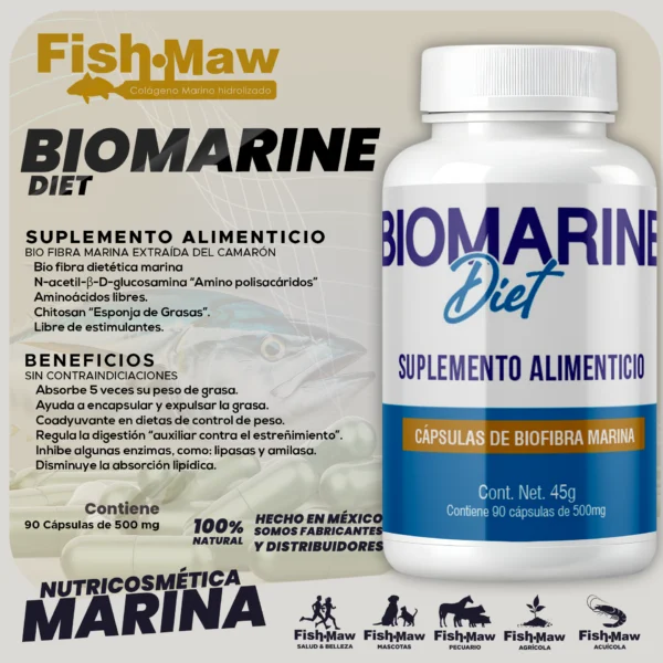 Biomarine Diet  |  Suplemento Alimenticio - Imagen 2