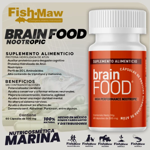 Brain Food  |  Suplemento Alimenticio - Imagen 4