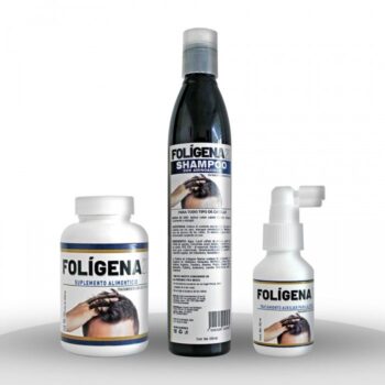 Foligena – Tratamiento Alopecia 3 Pasos